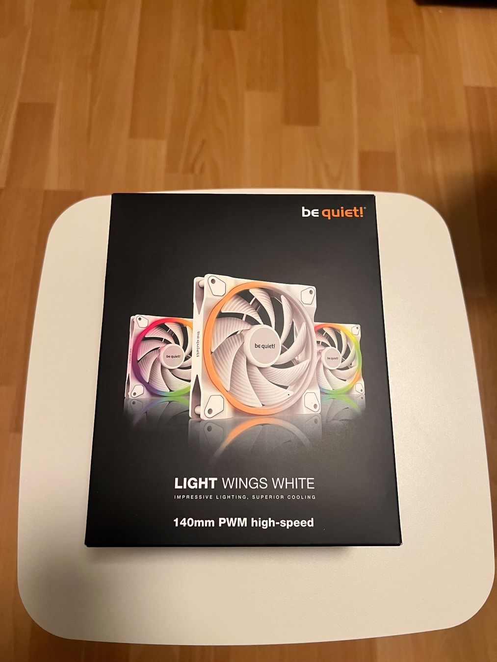 beQuiet! Custodie: be quiet! Light Wings High Speed white – Usato da Uster venduto da Ledronnie 1