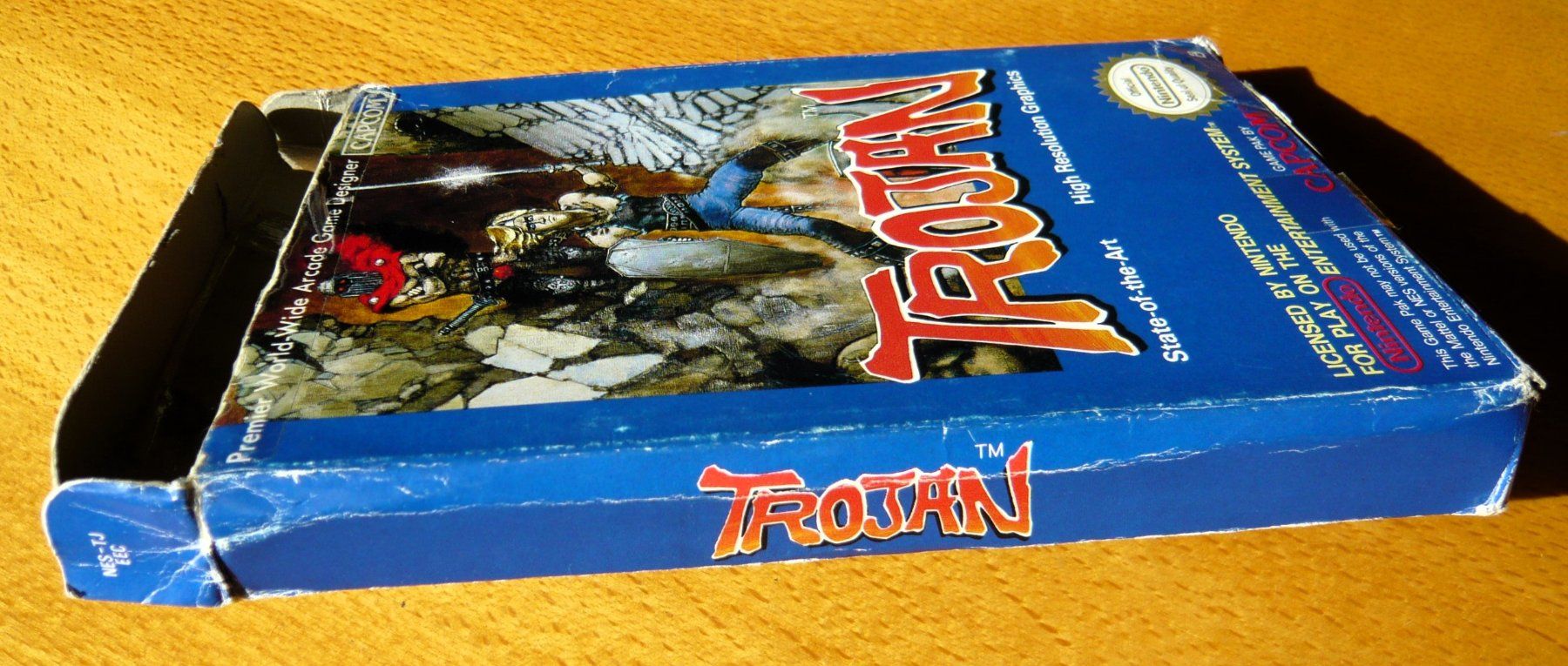 Nintendo Giochi: NES : Trojan, Boite et jeu – Usato da Onex venduto da Jaguar1986 4