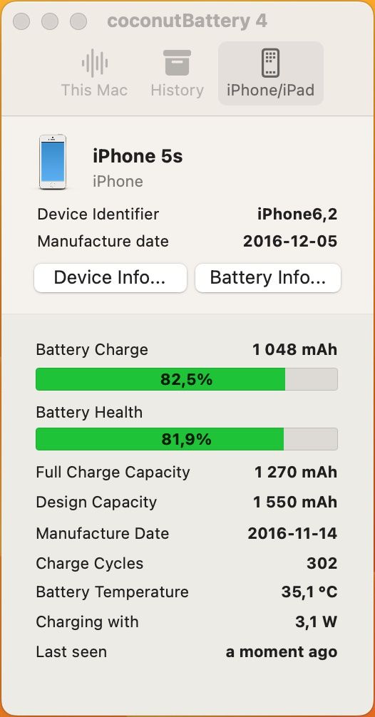 Apple Handys / Smartphones: Apple iPhone 5s 16GB – Gebraucht aus Sierre von DMDefender 5