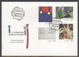 2011, FDC, Künstler mit Handycap (Nr. 1406–1406)
