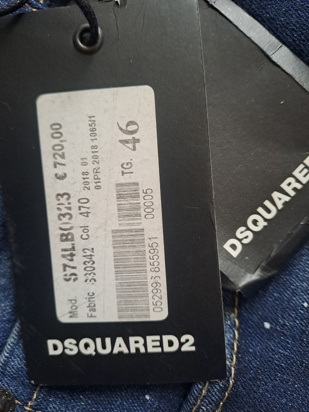 Dsquared2 Jeans: Dsquared Herren Hosen gr 46 Neu – Nuovo (secondo la descrizione) da Matzingen venduto da Aurinko 1