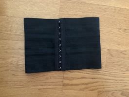 Schwarzer Taillengurt Gürtel Gr. XS / schlanke Taille
