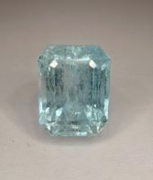 Ab 1 Fr. - 27.54 ct Aquamarin Edelstein - unbehandelt