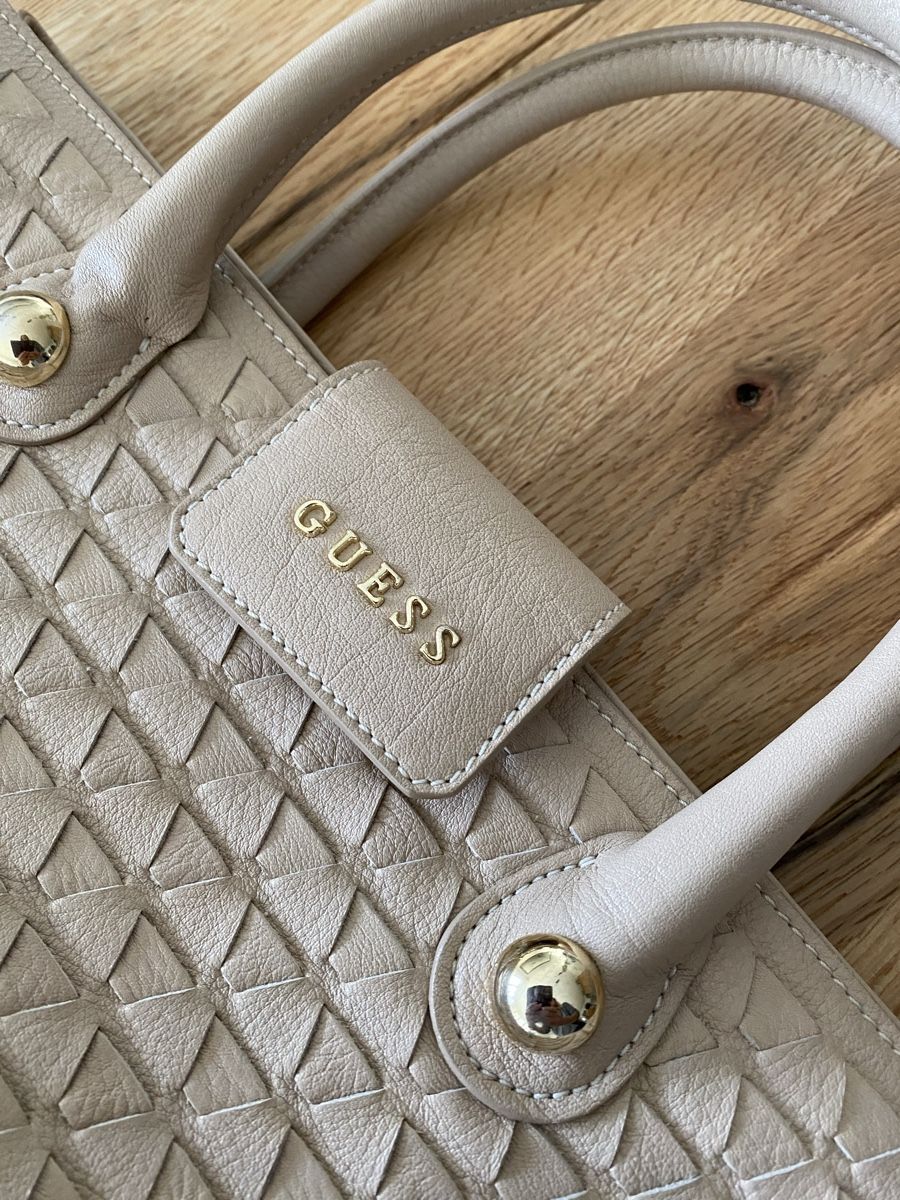Guess Taschen für Damen: Guess, Handtasche, Leder, wie neu – Gebraucht aus Eiken von jessycat01 1