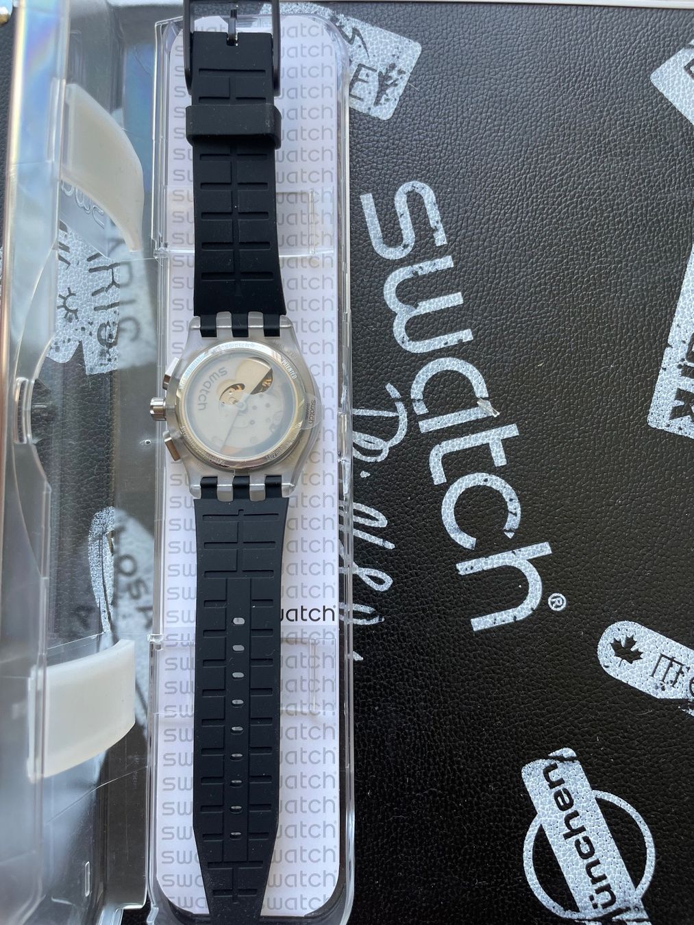 Swatch Uhren: Swatch Uhr Chrono Automatic Right Track Brown SVGK408 – Neu (gemäss Beschreibung) aus Orpund von Dracaris77 2