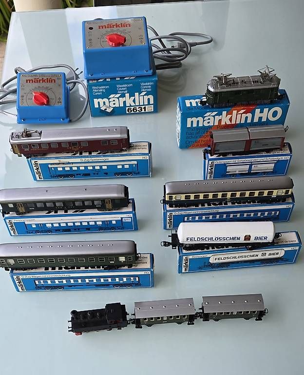 Märklin Modellini di ferrovie: Set train électrique Märklin HO – Usato da Bourguillon venduto da salesman01