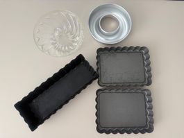 Backformen Set 5-teilig Gugelhupf Tarteform Kastenform Me...