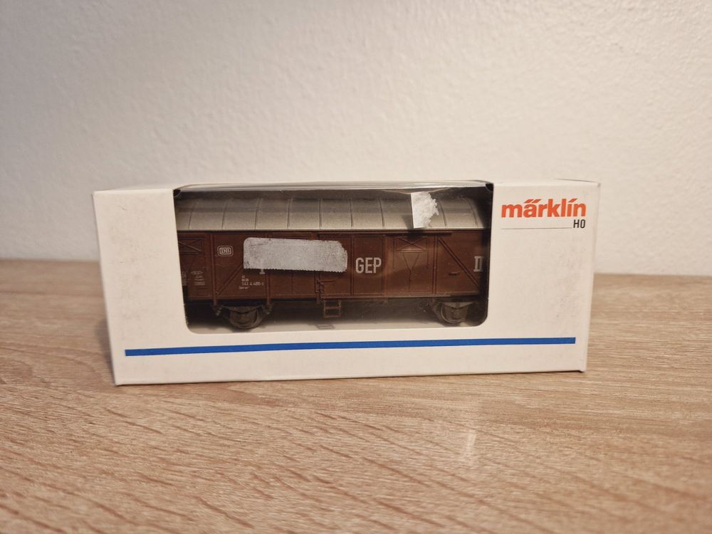 Wagon à Minerai Märklin H0 48440 - Neuf Sous Emballage D'origine - Gris, Courant Alternatif
