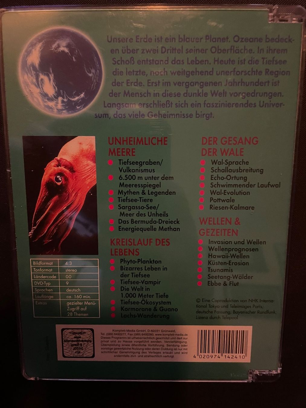 Tutti i DVDs: Planet Ozean – Usato da Dierikon venduto da Butcherboy 1