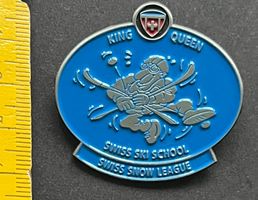 King Queen/ Swiss Snow League von Swiss Ski School/Abzeichen