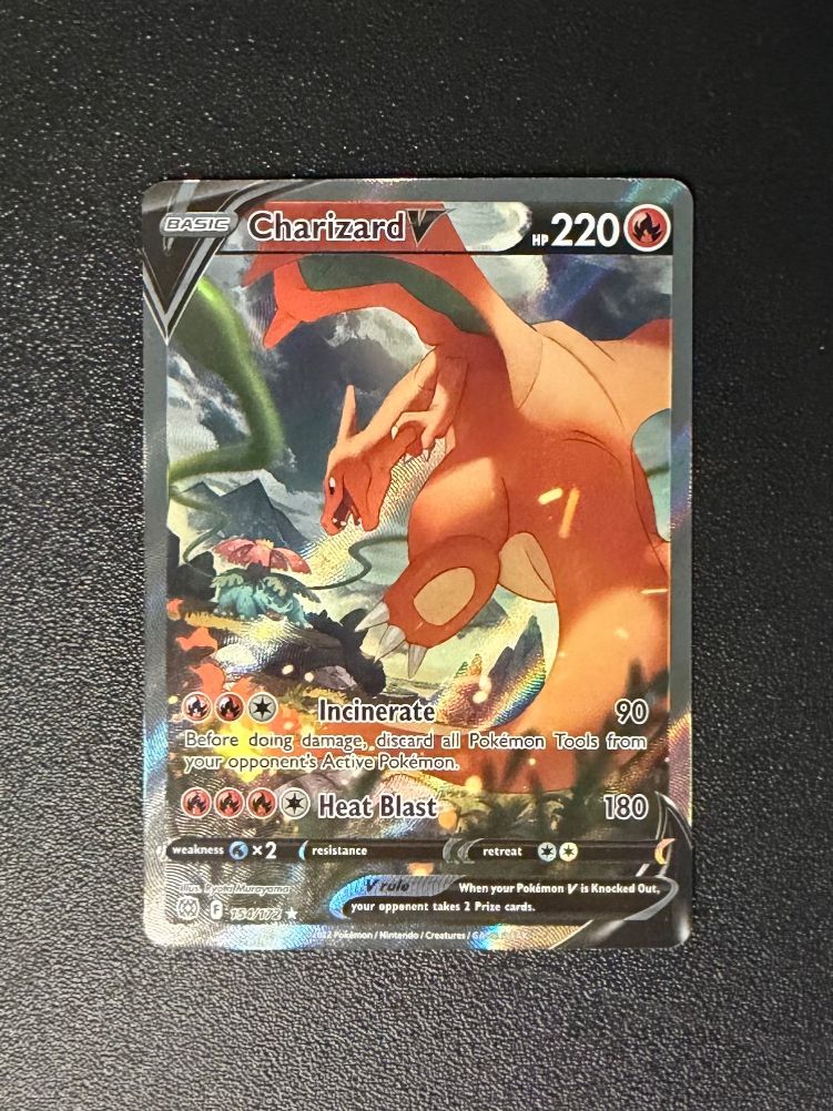 Pokémon Carte collezionabili: Charizard V #154/172 – Nuovo (secondo la descrizione) da Niedergösgen venduto da SwissPokeCards