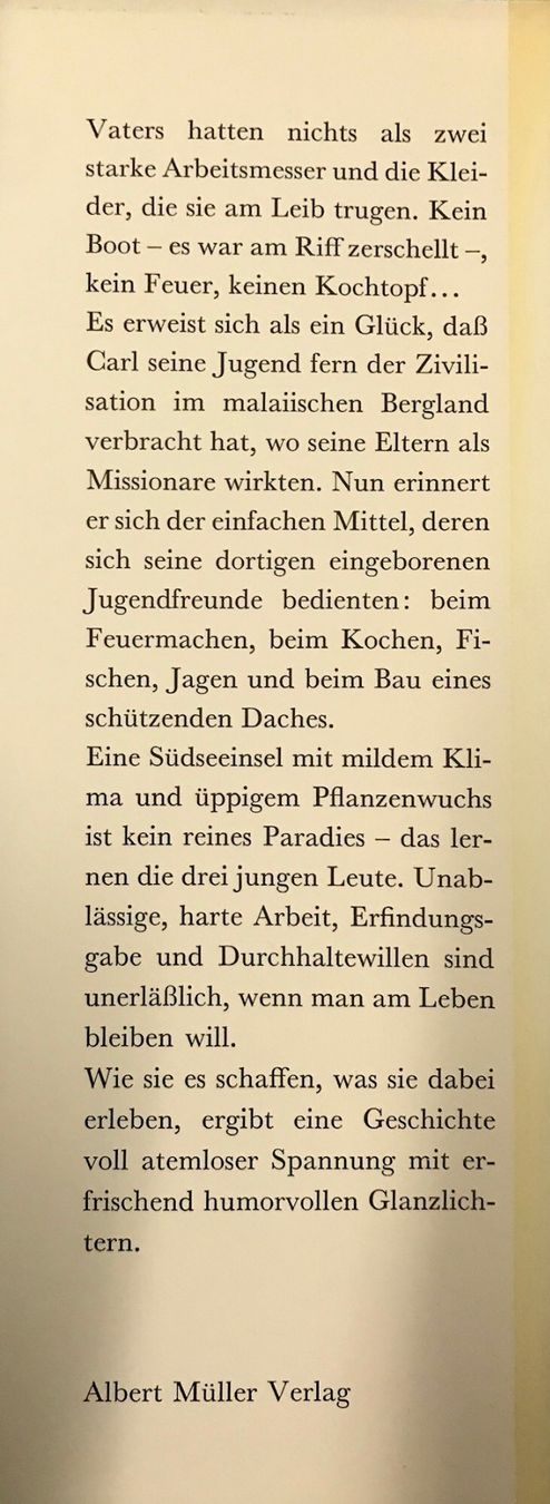 Bücher: Gestrandet auf der Niemandsinsel – Gebraucht aus Sarnen von Livres 2