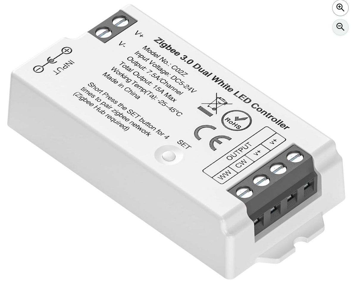 Interrupteurs: BTF-LIGHTING C02Z Zigbee 3.0 LED Controller CCT COB 5050 – D'occasion à Reinach AG par King_Felice