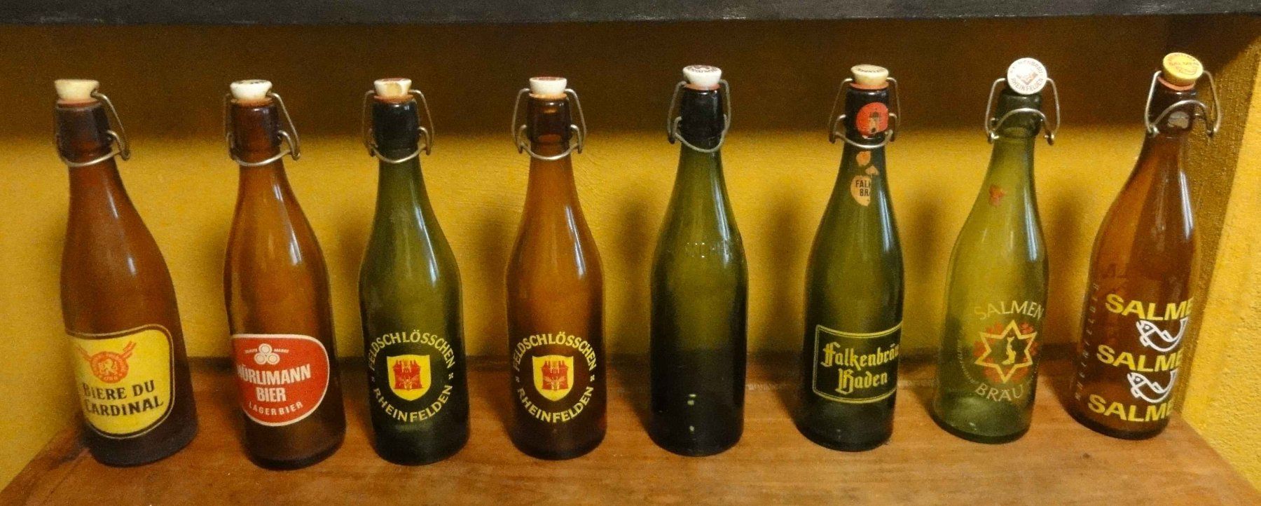 Bicchieri, Caraffe & Bottiglie: 20 Stk. Bierflaschen, vor 1990 – Usato da Wohlen AG venduto da Flusslauf 6