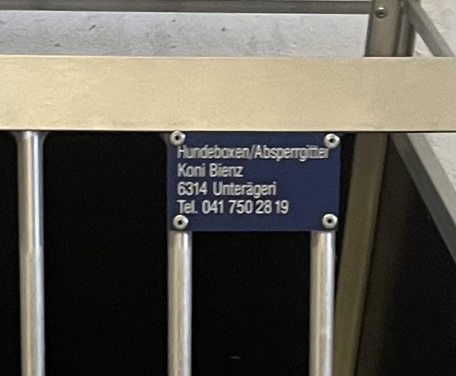 Gabbie, trasporto & Sicurezza: Hundebox Koni Bienz Aluminium – Usato da Thalwil venduto da Hhhhc 3