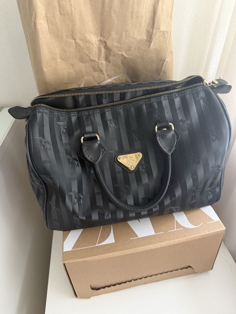 Maison Mollerus Borse da donna: Borsa Maison Mollerus Vinerus Speedy nera – Nuovo e nell'imballaggio originale da Opfikon venduto da aro_f66t 5