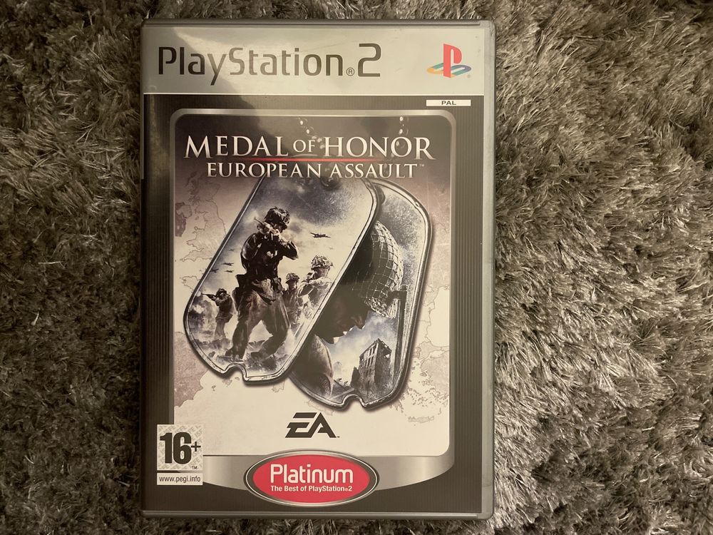 playstation 2 medal of honor european assault