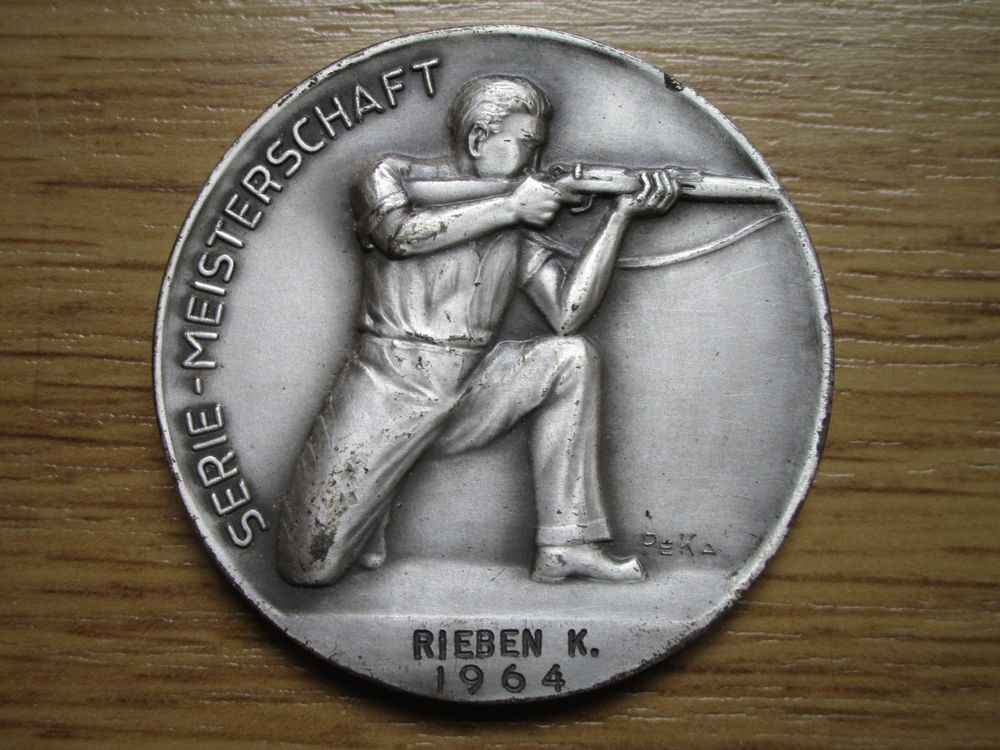 Medaille SerieMeisterschaft Kl.Kal.Schützenverband Kaufen auf Ricardo