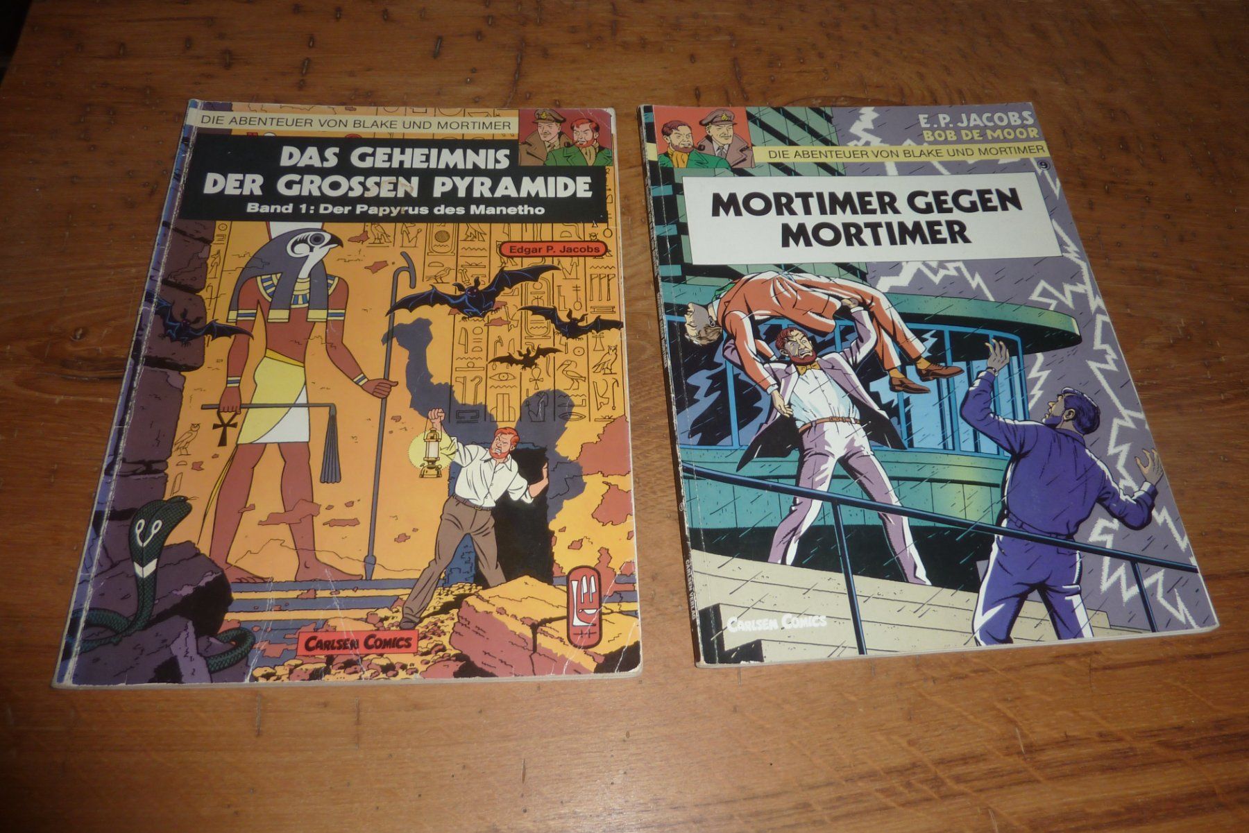 Fumetti: Abenteuer Blake & Mortimer, Pyramide, gegen Mortimer,Soft – Usato da Lausen venduto da akira003