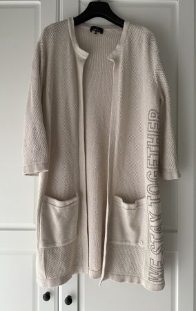 Strickjacke, Cardigan von Monari, Grösse 38, beige
