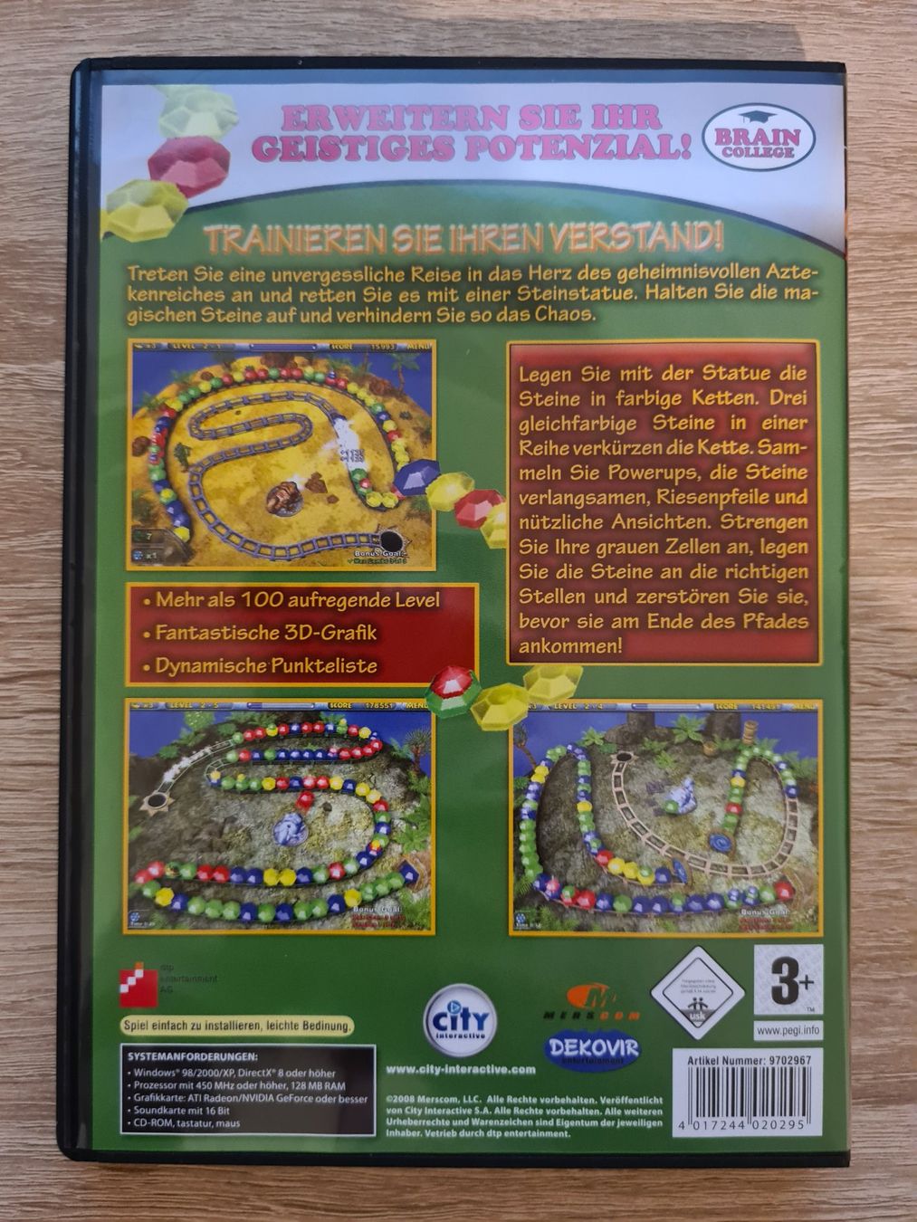 Spiele: Aztec Adventures (German) - PC – Gebraucht aus Carouge GE von Franllo 1