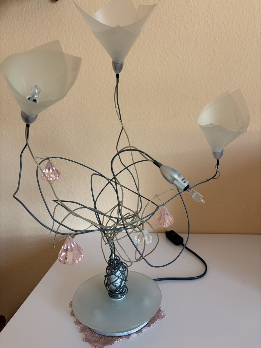 Lampade: Tischleuchte Designer Glas Metall – Usato da Grindel venduto da Rabru1107 2