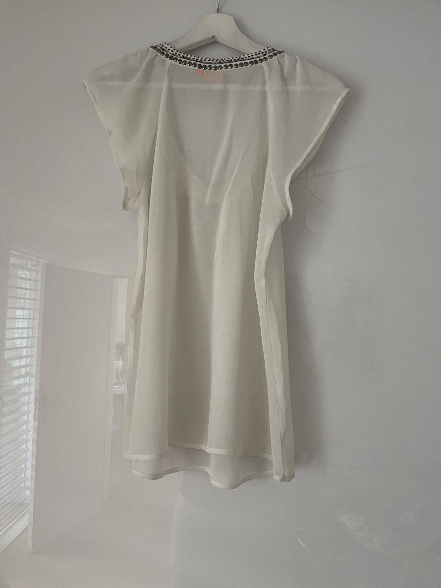 Only Camicette: ONLY Sommerbluse, Gr. 38, weiss, top Zustand – Usato da Zürich venduto da michaela_2024 2