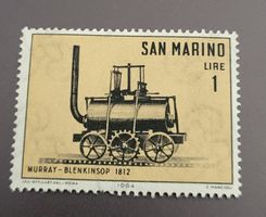 San Marino motiv briefmarke
