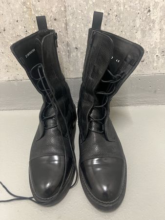 Pertini Black Leather Ankle Boots, Size 40 - Great Deal!