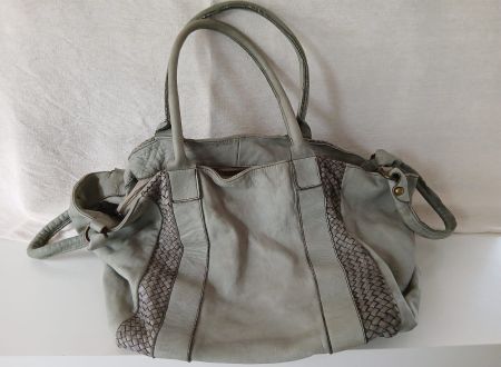 Sac à main en cuir devachette