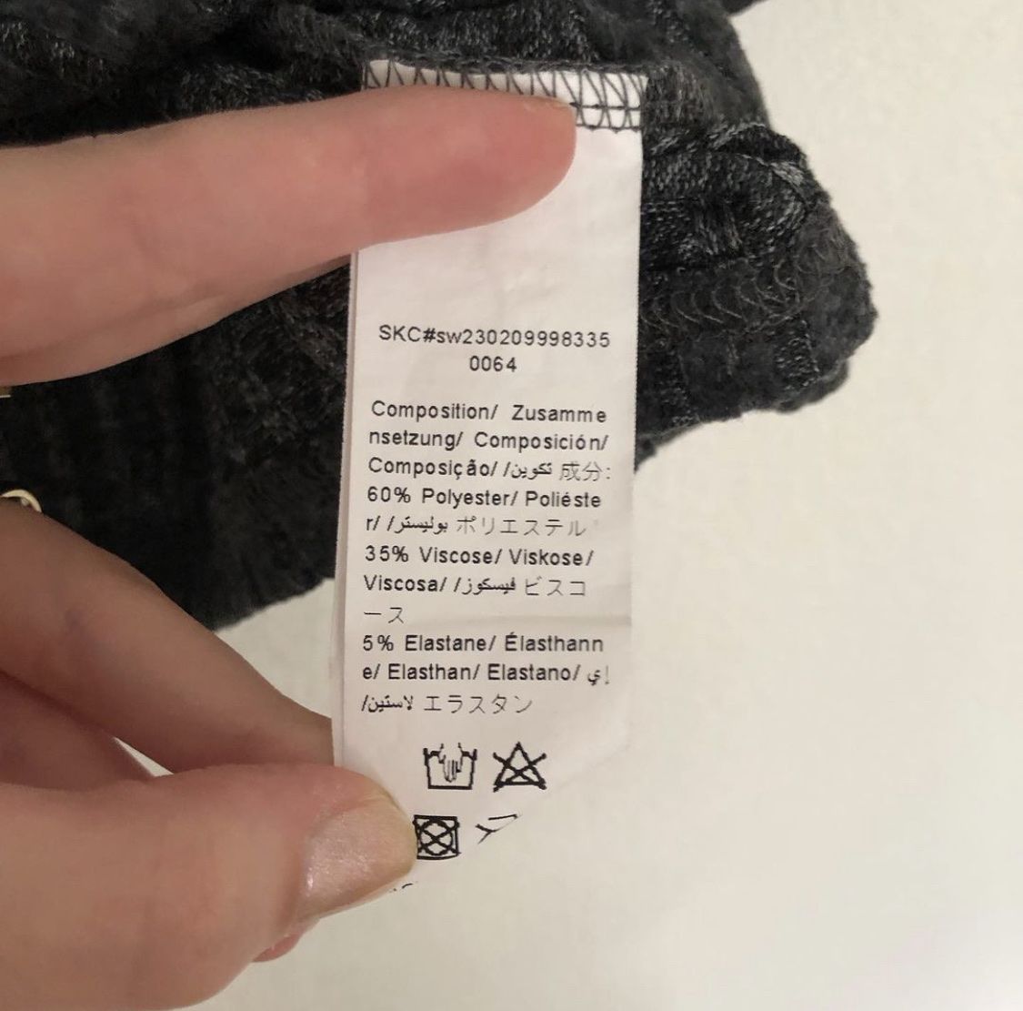 Shein Kleiderpakete: Set Zweiteiler Shirt und Rock grau – Neu (gemäss Beschreibung) aus Chur von faja7000 2
