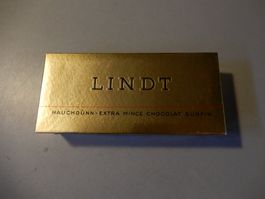 Vintage Lindt Goldbox extra dünn Chocolat Surfin 13x18cm