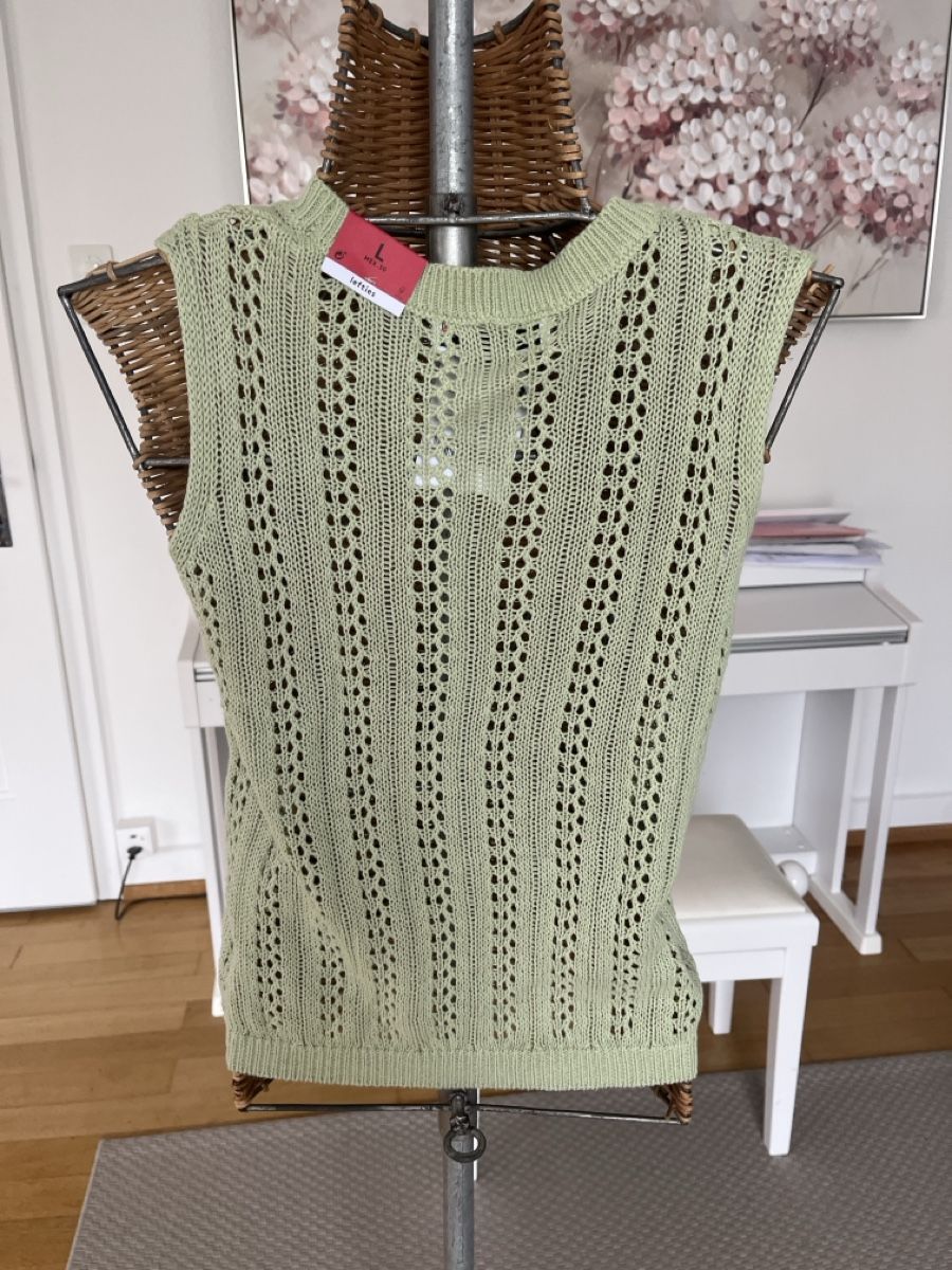 Top: Lefties Stricktop hellgrün, neu, S – Usato da Solothurn venduto da Bobesch08 2