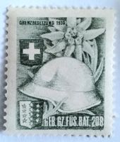 Gebirgs Grenz Füsilier Bat 208, grün, 2.WK, Wi Gz 79