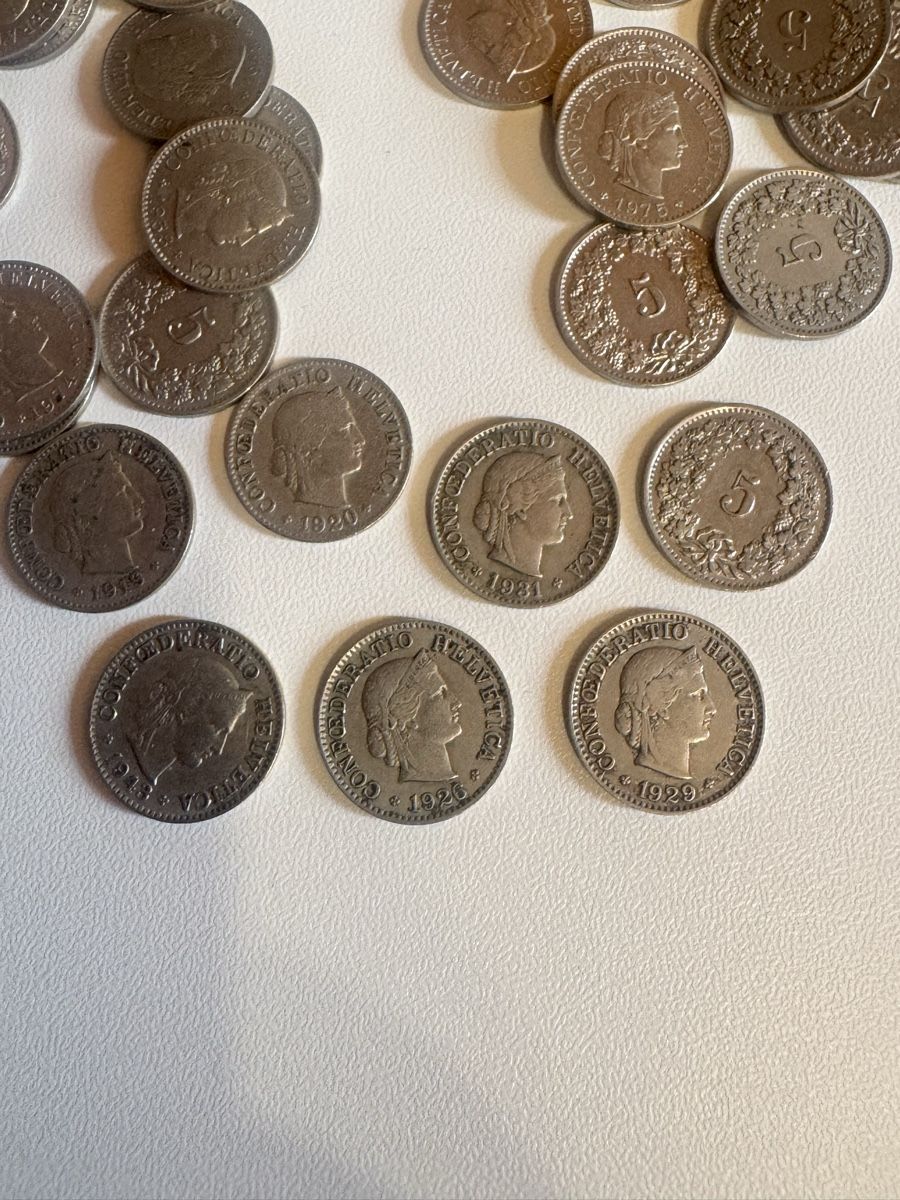 Tutti le monete: Alte Schweizer 5 rappen ( 140 stück) – Usato da Ilanz venduto da tai_q2yd 2