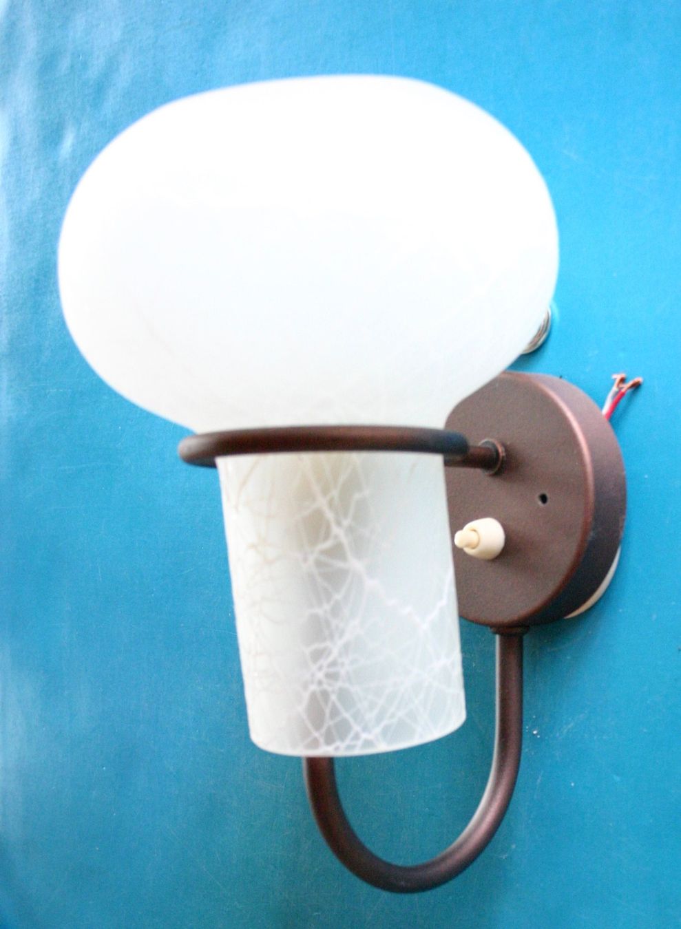 Lampade: Wandlampe, mit Opalglas – Usato da Winkel venduto da gabriele56 1