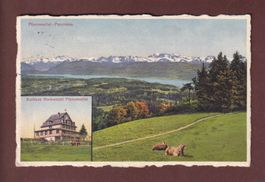 PFANNENSTIEL - Panorama und Kurhaus Hochwart - 1932