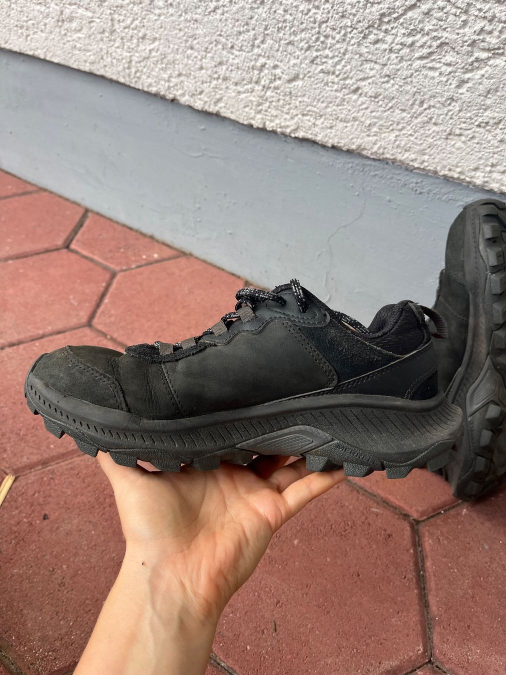 Merrell Scarpe da donna: Damen Trekkingschuhe Merrell schwarz Grösse 37.5 – Usato da Oetwil am See venduto da Jedediah11 1