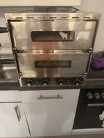 Pizzaofen Doppelkammer Edelstahl gebraucht guter Zustand