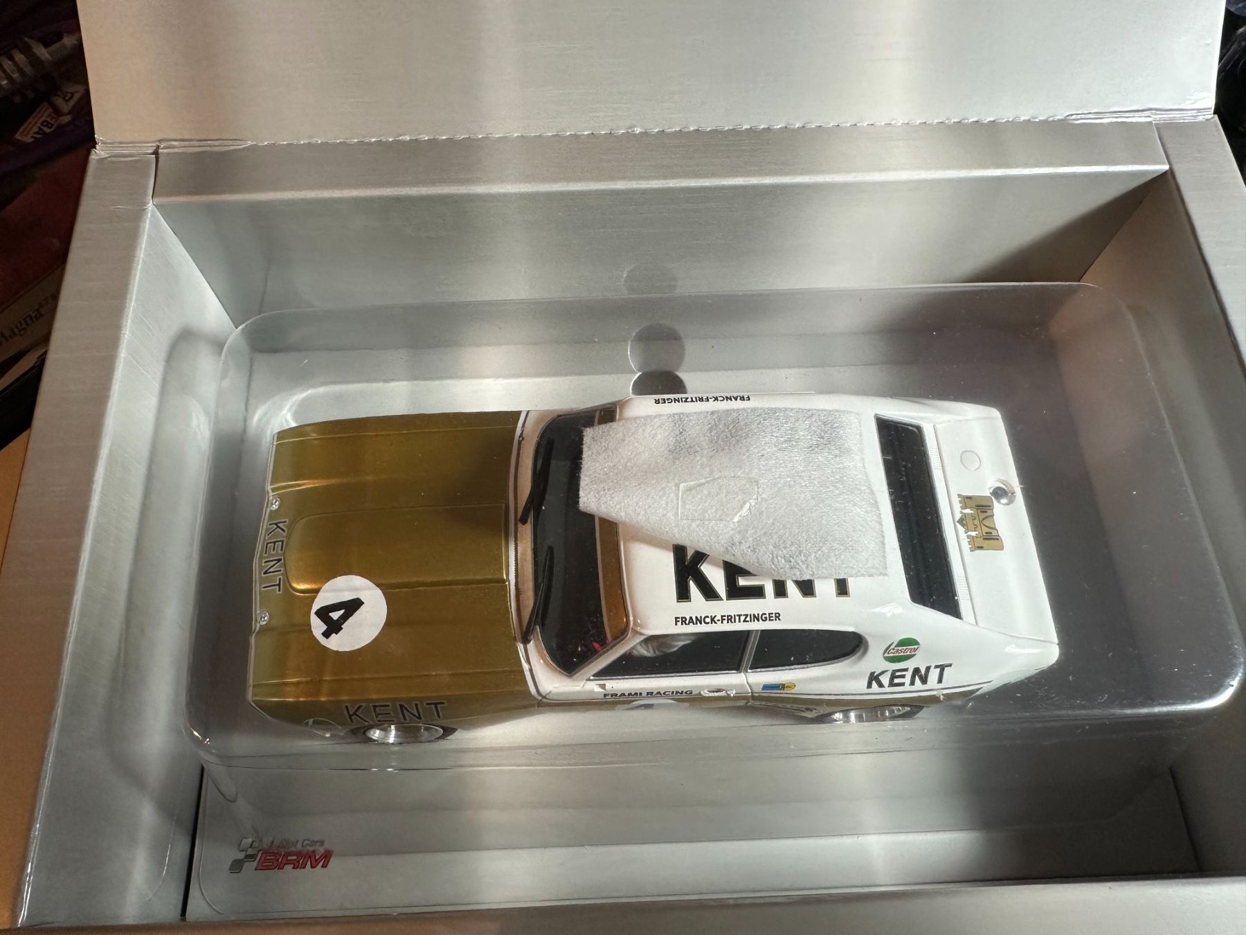 Piste: Slotcar BRM Ford Capri "Kent" – Nuovo e nell'imballaggio originale da Allschwil venduto da dlauti 1