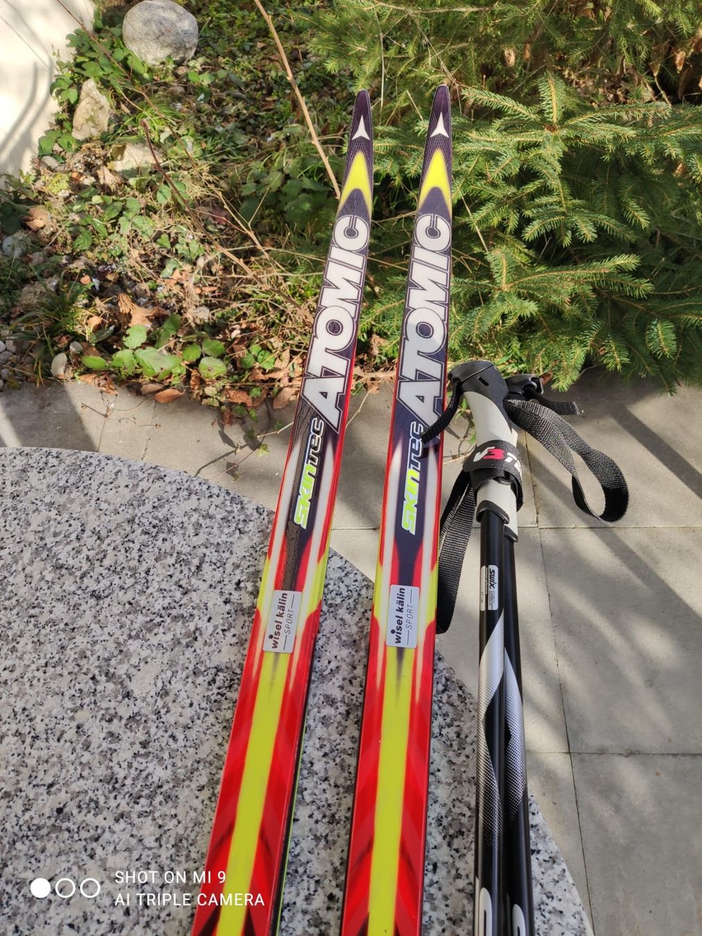 Atomic Sci: Langlauf Set von Skintec Atomic 198 cm – Usato da Stäfa venduto da vic_x2d6 1