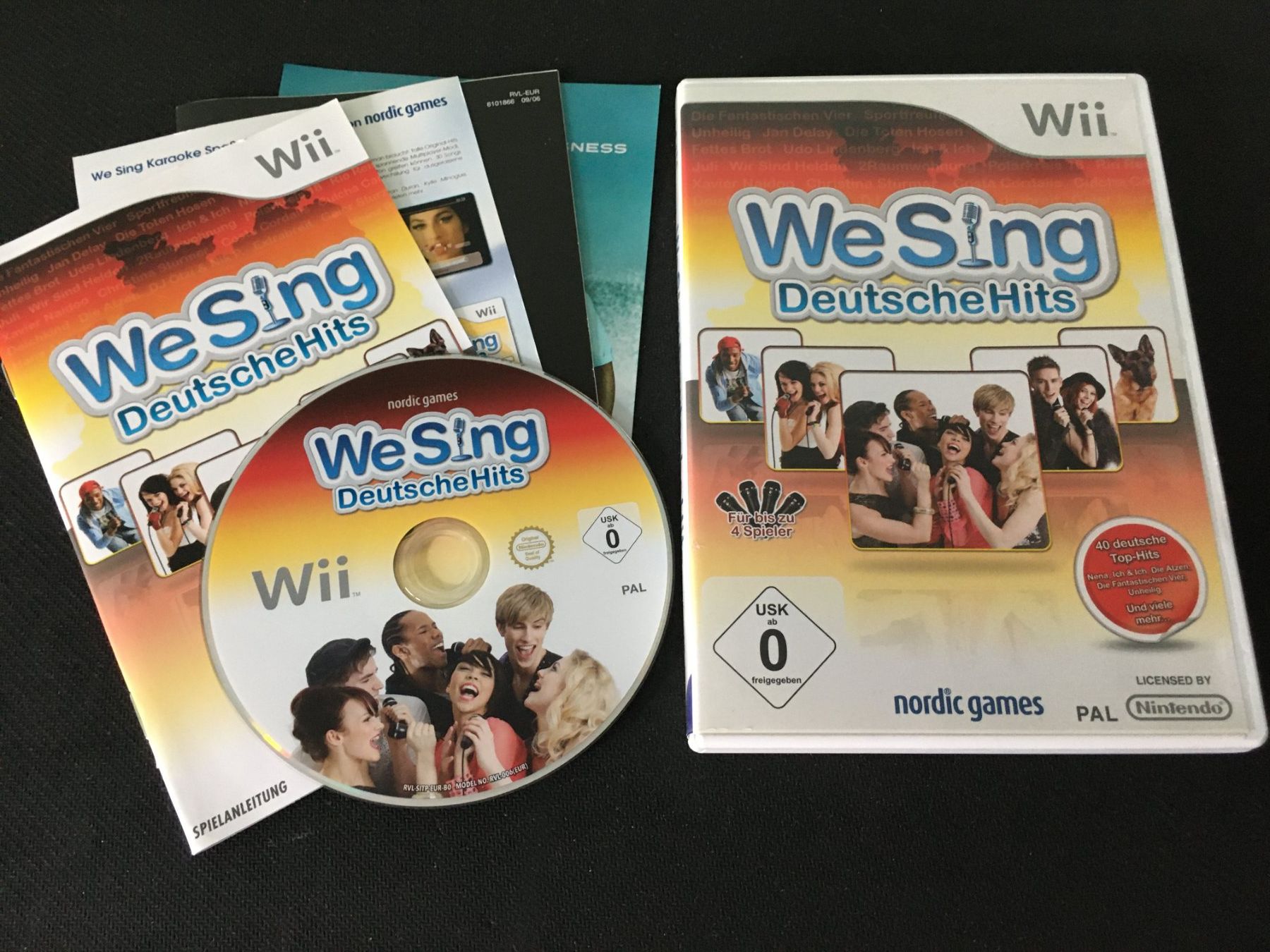 Nintendo Spiele: We Sing Deutsche Hits - Nintendo Wii Game – Gebraucht aus St.Gallen von Punktchen01