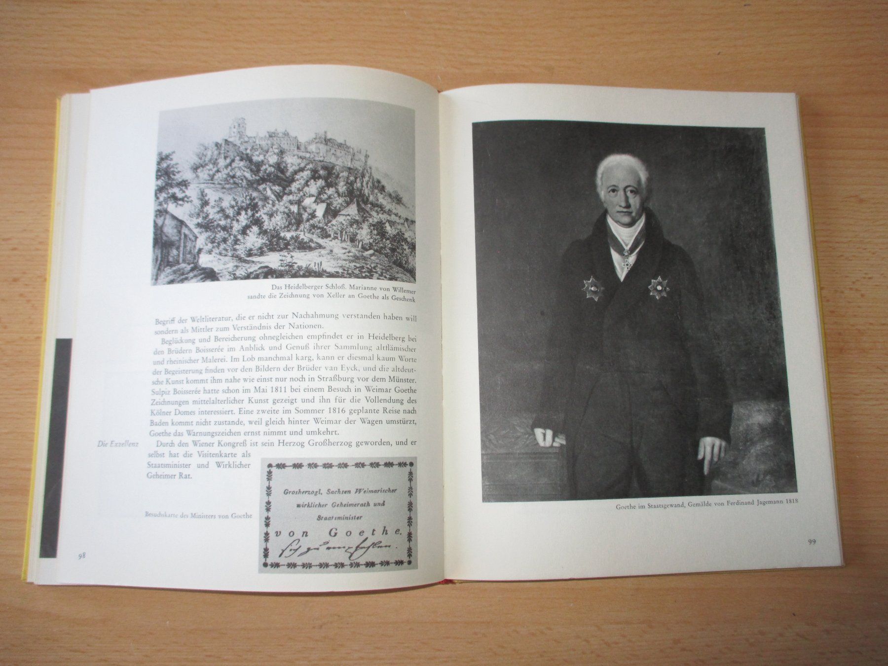 Libri: GOETHE  Bildbiographie – Usato da Flims - Dorf venduto da Stagediver 8