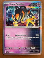 Pokemon Iron Boulder Holo (Versand gratis)