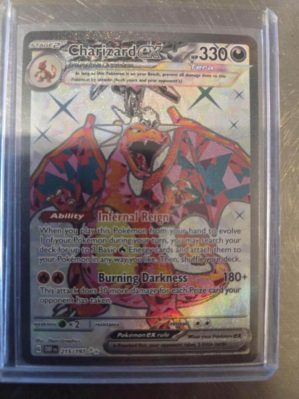 Pokémon Sammelbilder & Trading cards: Carte Pokémon Charizard EX – Gebraucht aus Champex-lac von PokeTop