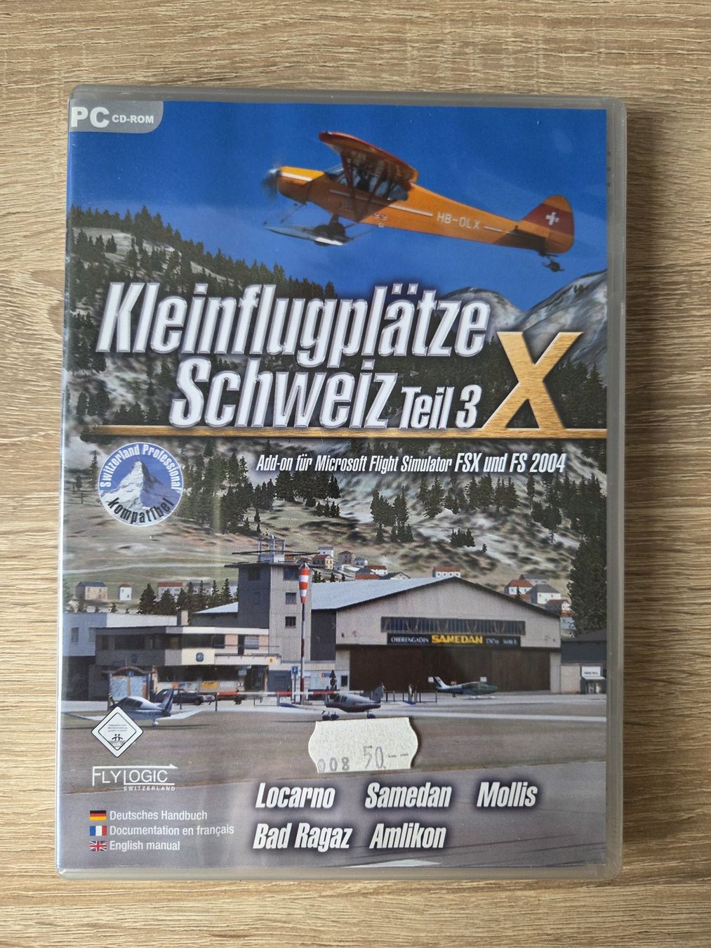 Spiele: Schweiz X Teil 3 for Fight Simulator X - PC - NEW – Neu und originalverpackt aus Carouge GE von Franllo