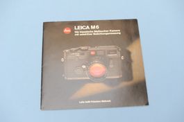 LEICA M6 Prospekt -Versand kostenlos