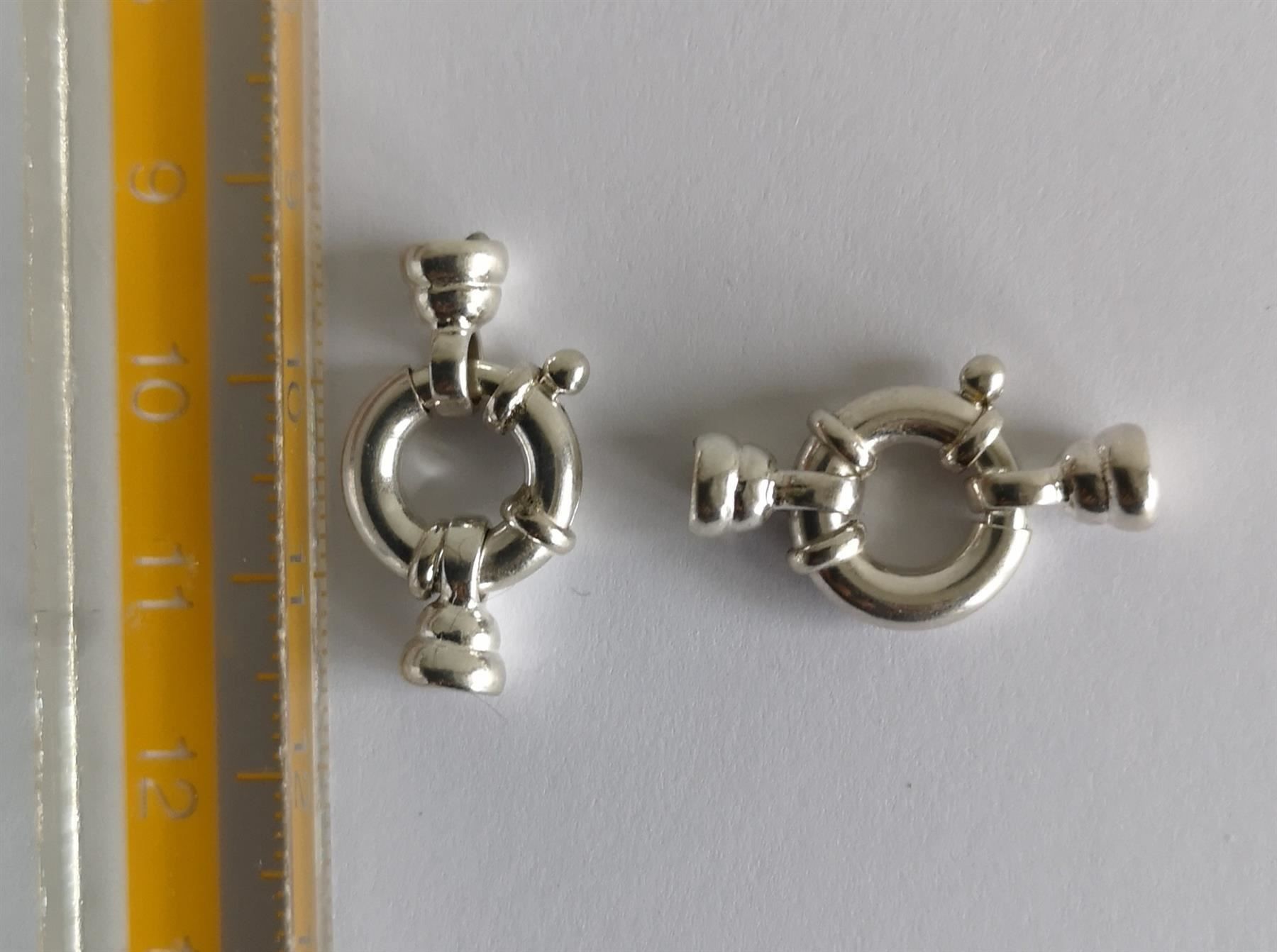 Altri gioielli: Federringverschluss 12mm Silber 925 – Nuovo e nell'imballaggio originale da Rümlang venduto da 21f