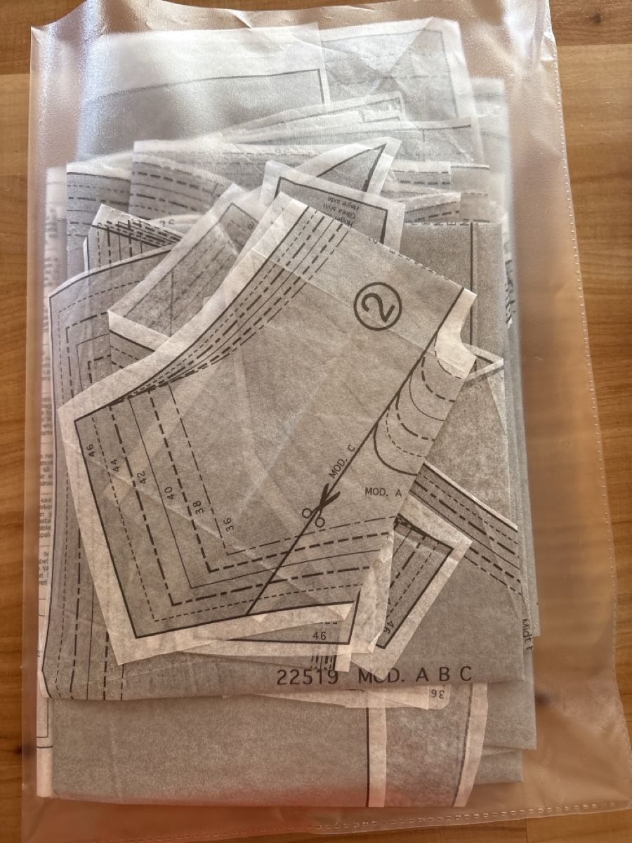 Cartamodelli: Schnittmuster Damen Kleid – Usato da Rümlang venduto da SchumBru10 1
