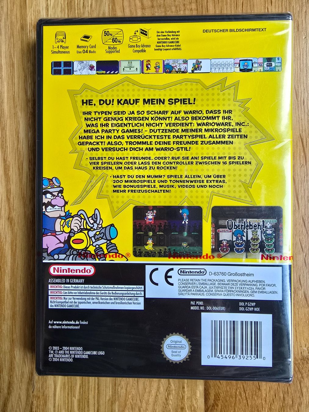 Nintendo Giochi: Wario ware, Inc/Nintendo Gamecube/NEU, SEALED – Nuovo e nell'imballaggio originale da Sursee venduto da Elian91 1